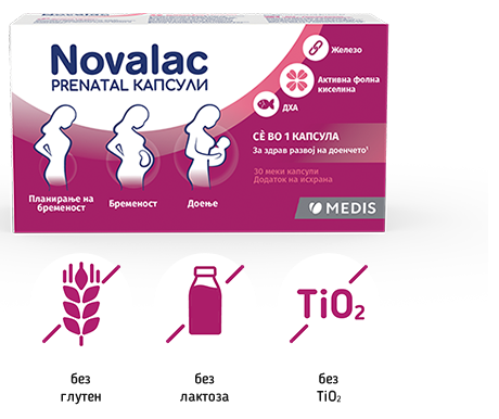 Novalac Prenatal капсули